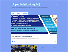 Tablet Screenshot of ling-art.com